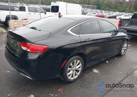 2015 Chrysler 200 C из США, поврежденный, VIN 1C3CCCCG9FN519787